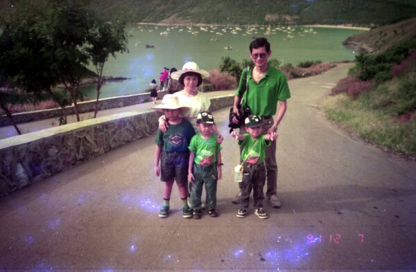 1991 Holiday at Phuket Thailand with Mak Family