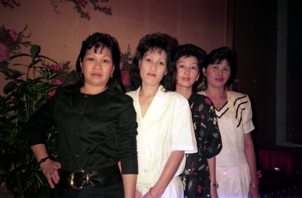 1993 Sally attending JVC Dinner and Dance