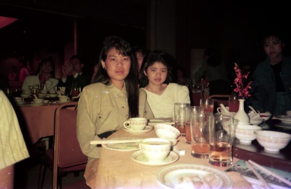 1993 Sally attending JVC Dinner and Dance
