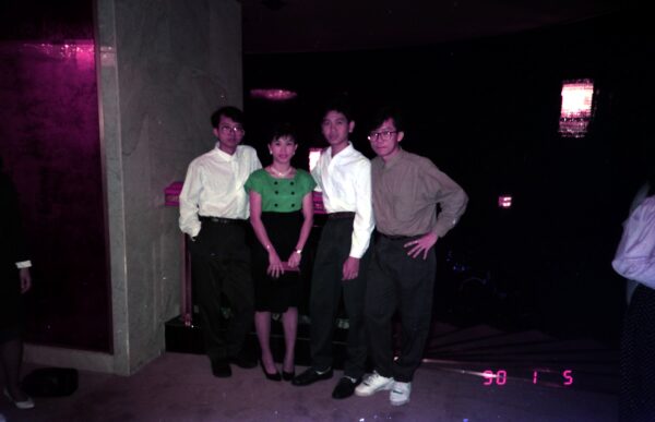 1993 Sally attending JVC Dinner and Dance