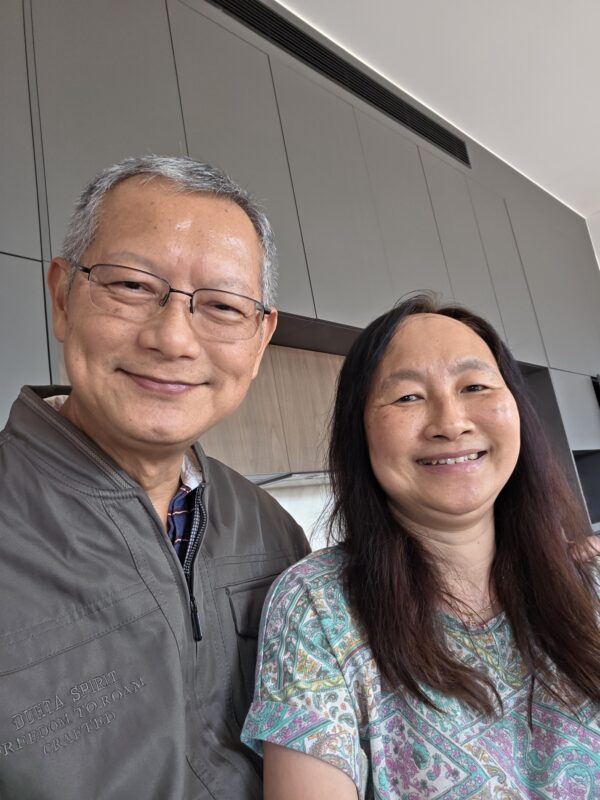 Meeting up with Woon Lai Fun at AirBnB home