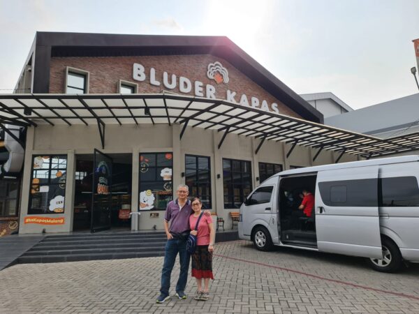 Outside view of the café