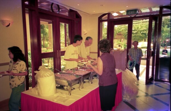 1999 - Eric Birthday celebration at Parc Oasis