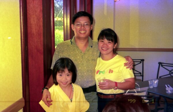 1999 Eric Birthday celebration at Parc Oasis