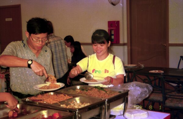 1999 Eric Birthday celebration at Parc Oasis