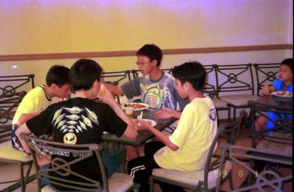 1999 Eric Birthday celebration at Parc Oasis