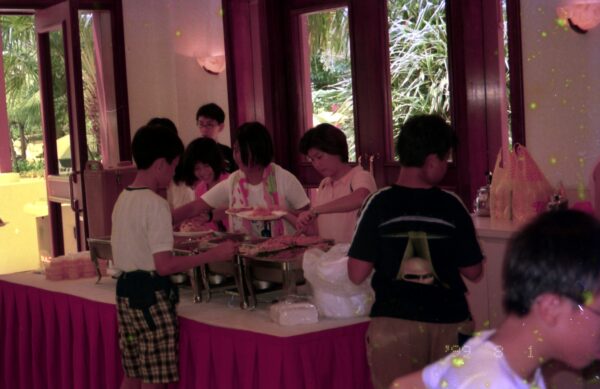 1999 Eric Birthday celebration at Parc Oasis
