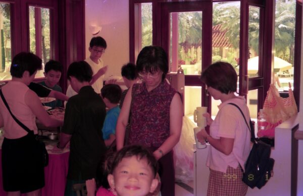 1999 Eric Birthday celebration at Parc Oasis