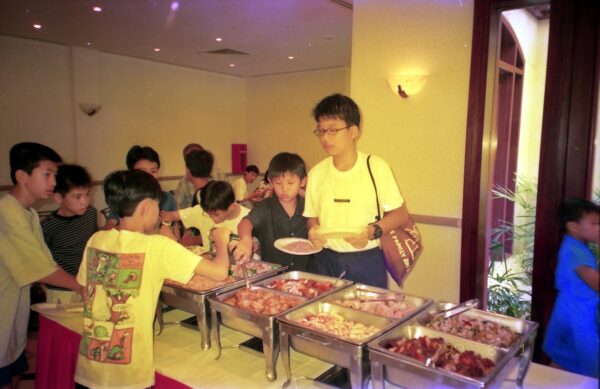 1999 Eric Birthday celebration at Parc Oasis
