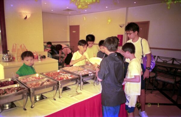 1999 Eric Birthday celebration at Parc Oasis