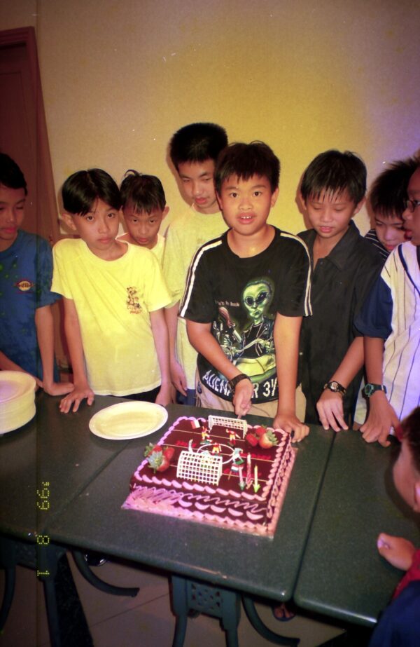 1999 Eric Birthday celebration at Parc Oasis