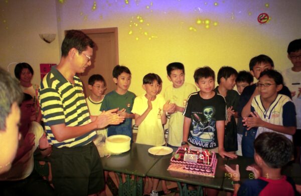 1999 Eric Birthday celebration at Parc Oasis