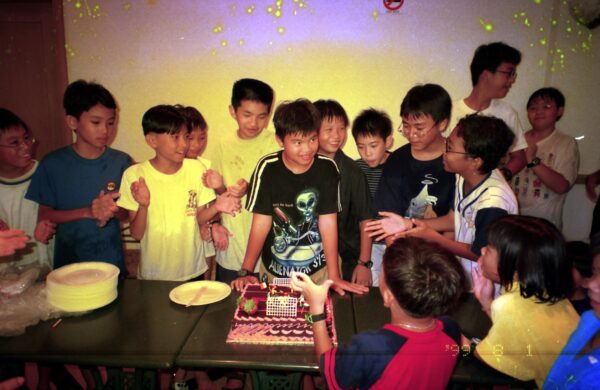 1999 Eric Birthday celebration at Parc Oasis