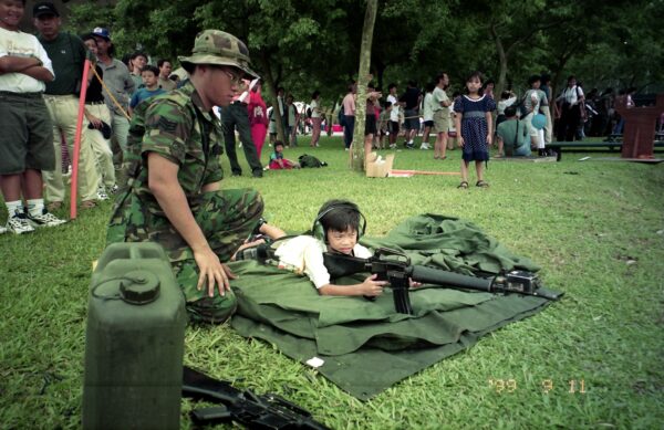1999 - SAFRA visit with Derrick, Eric and Andy