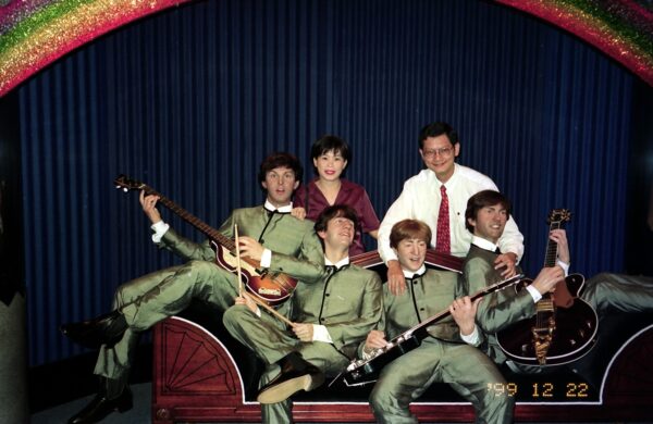 1999 Visit to Madame Tussauds Museum with Sally