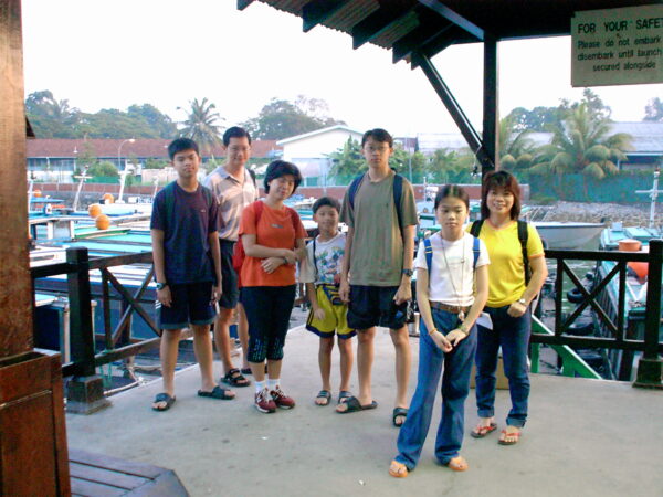 2000 - Bicycle Riding at Puala Ubin