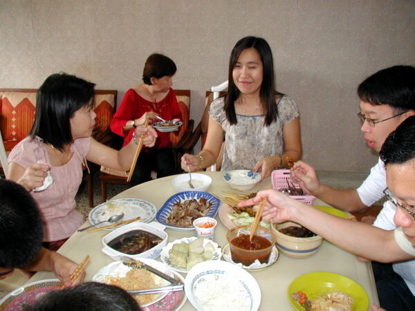 2003 Chinese New Year Lunch at Ghim Moh