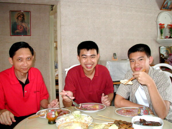 2003 Chinese New Year Lunch at Ghim Moh