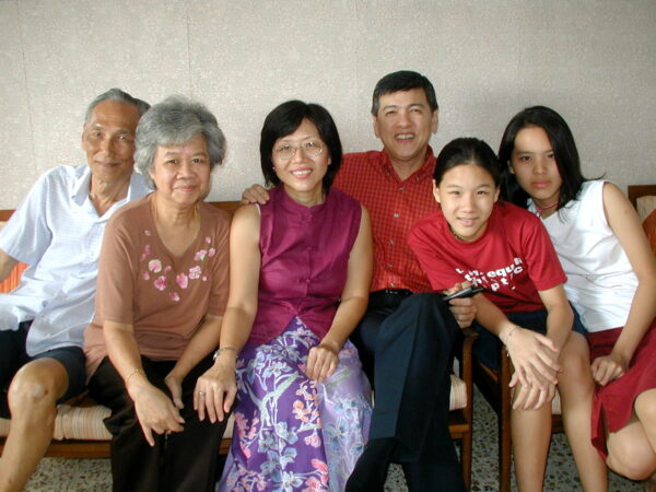 2003 Chinese New Year Lunch at Ghim Moh