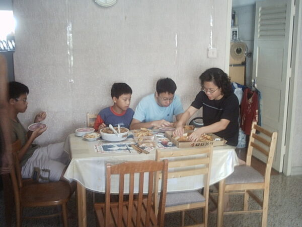 2003 Christmas Lunch at Ghim Moh