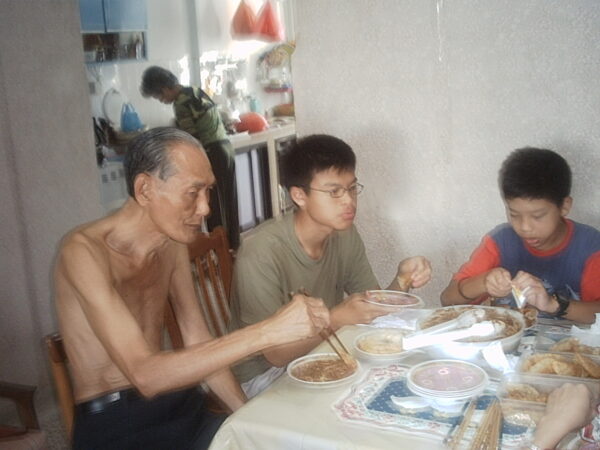 2003 Christmas Lunch at Ghim Moh