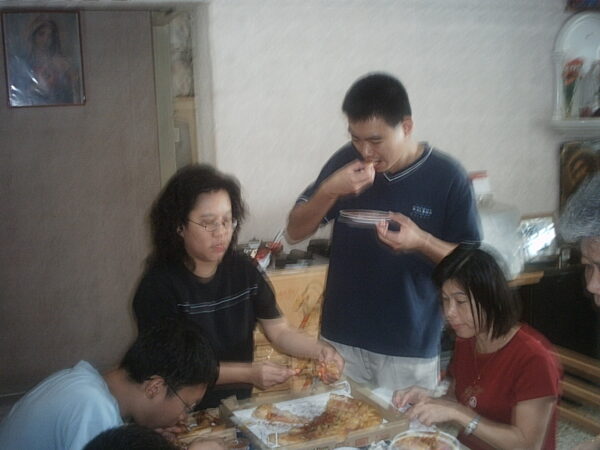 2003 Christmas Lunch at Ghim Moh