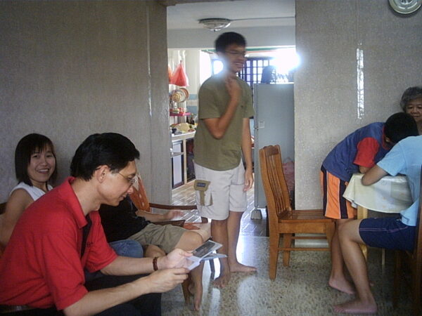 2003 Christmas Lunch at Ghim Moh