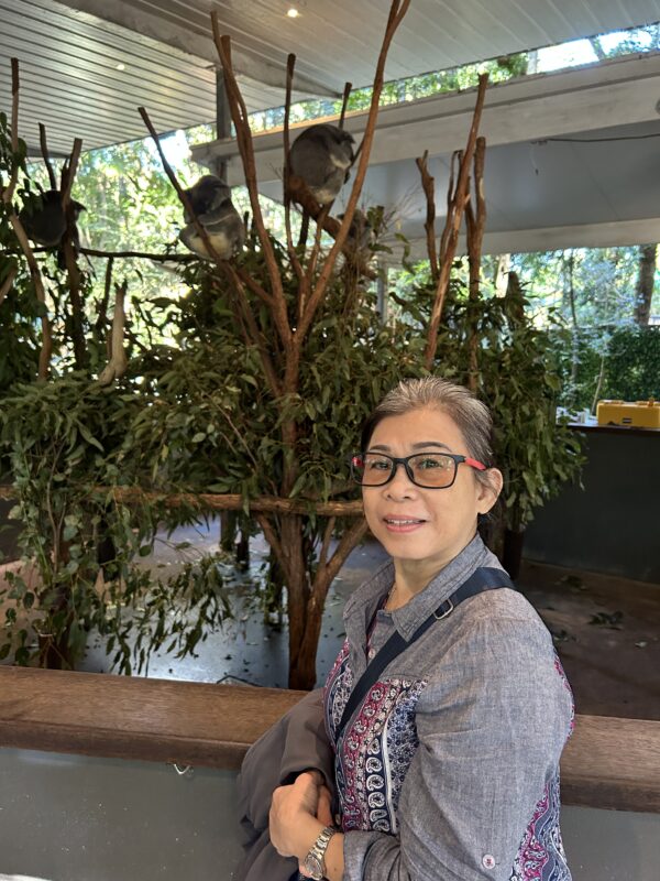 Had our first breakfast after landed at Brisbane Australia