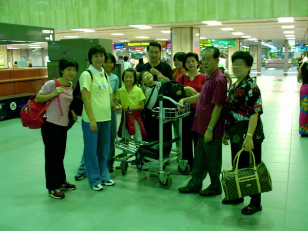 2000 - Holiday at Perth Australia