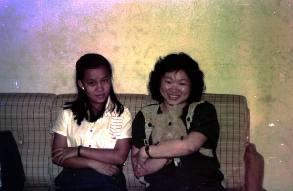 1985 House warming celebration at our first home Jurong West Block 417