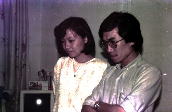 1985 House warming celebration at our first home Jurong West Block 417