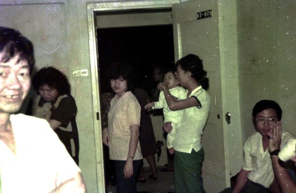 1985 House warming celebration at our first home Jurong West Block 417