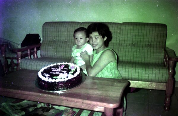 1987 - Derrick first birthday