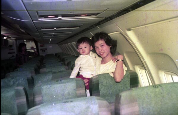 1987 Holiday at Penang with Derrick