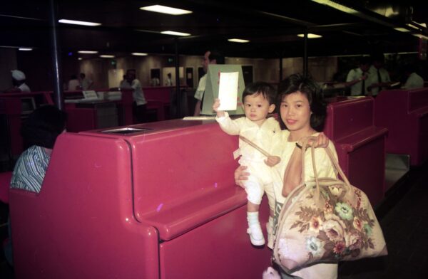 1987 Holiday at Penang with Derrick