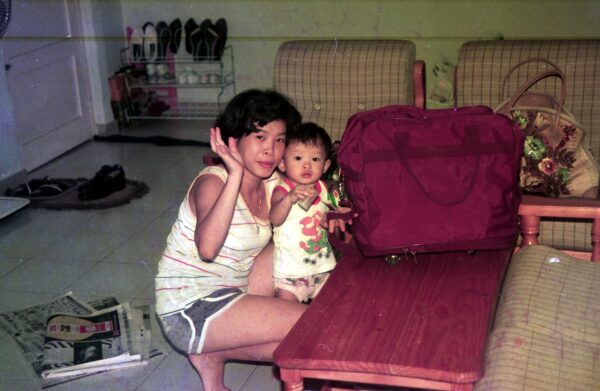 1987 Holiday at Penang with Derrick