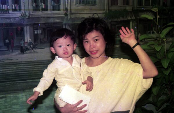 1987 Holiday at Penang with Derrick