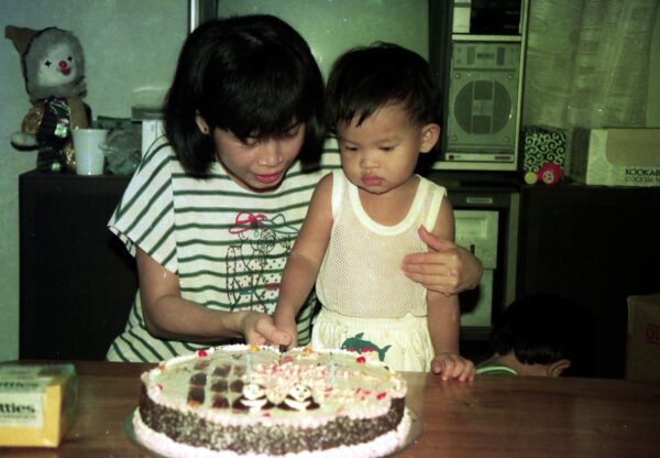1989 Eric Birthday two years old