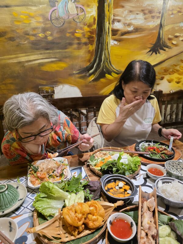 Day 2 - Dinner at Vietnamese Lantern Restaurant, Old Quarters, Hanoi Vietnam