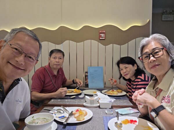Day 5 - Having breakfast at 6.30am - Manevi Premier Hotel, before leaving for Hanoi Aiport