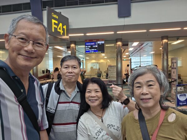 Day 1 - Departing from Changi Airport to Hanoi Vietnam
