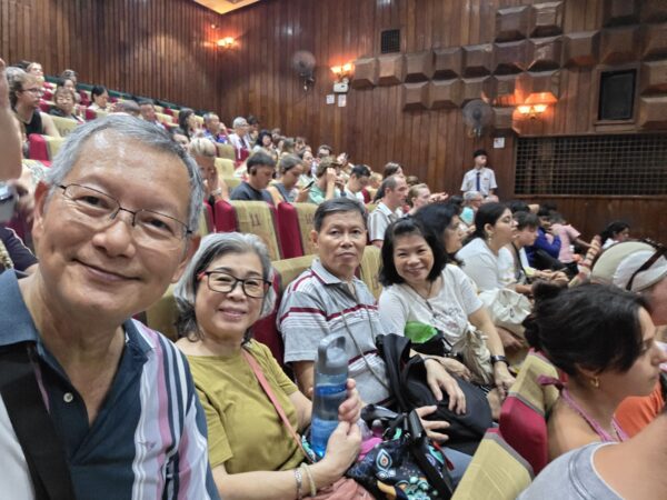 Day 1 - Attending our first local show - Inside Thang Long Water Puppet Theater