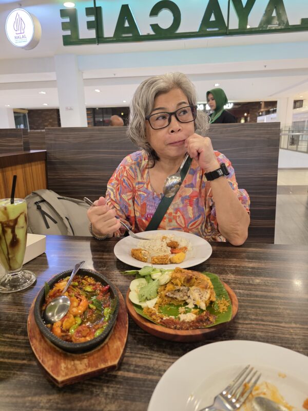 After Hotel Check-out, we went to Harborbay to collect our ferry tickets and lunch