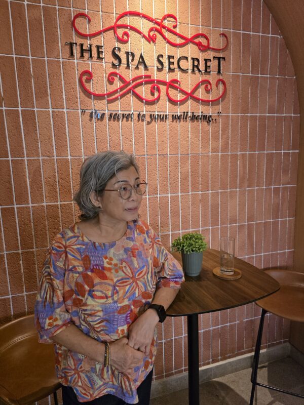 After breakfast and a short rest, we took a GRAB taxi to The SPA Secret for two and half hours of massage therapy
