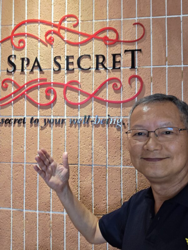 After breakfast and a short rest, we took a GRAB taxi to The SPA Secret for two and half hours of massage therapy