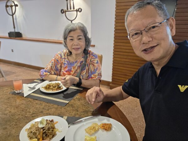 Morning Breakfast buffet at AP Premier Hotel, Batam Indonesia
