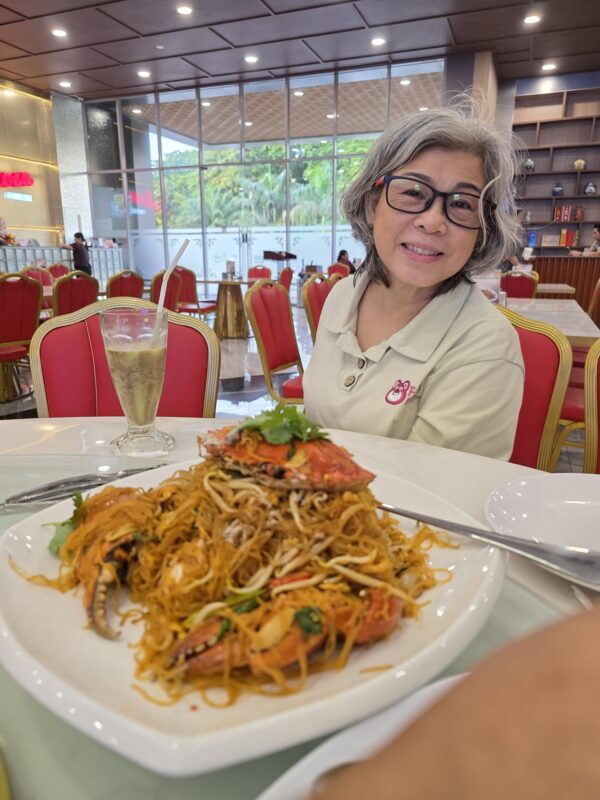 Sentosa Seafood Batam - Crab Noodles
